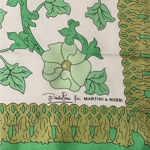 Vintage Emilio Pucci Silk Print Scarf - Picture 4 of 5